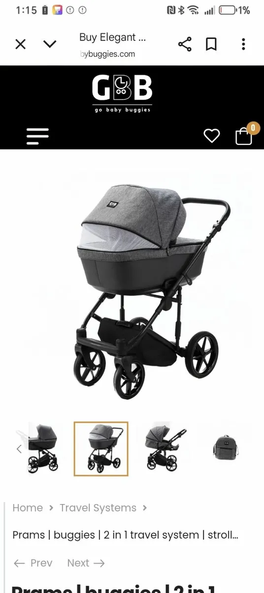 Pushchair prams (brand new ) - Image 3