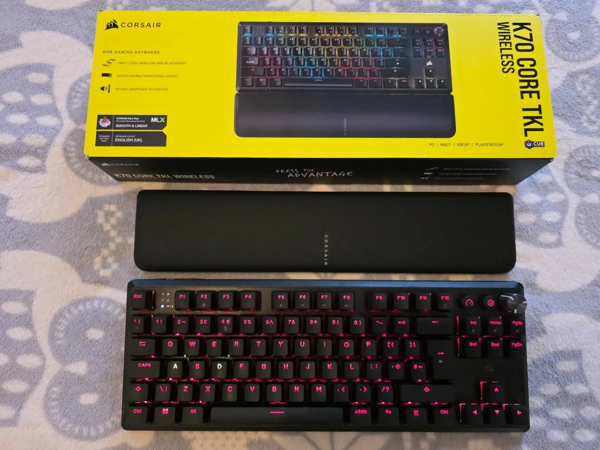 Corsair K70 Core TKL wireless gaming keyboard - Image 1