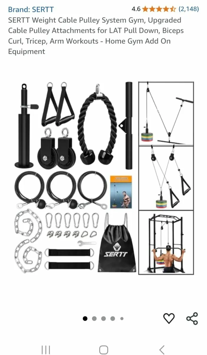 Dumbbells and sertt pully system - Image 3