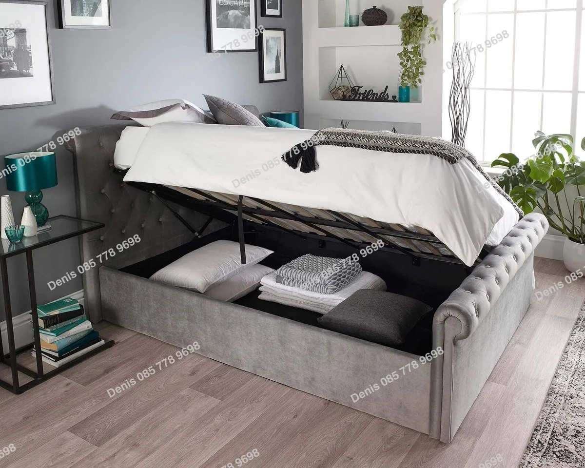 New SuperKing Ottoman Storage Bedframes - Image 2