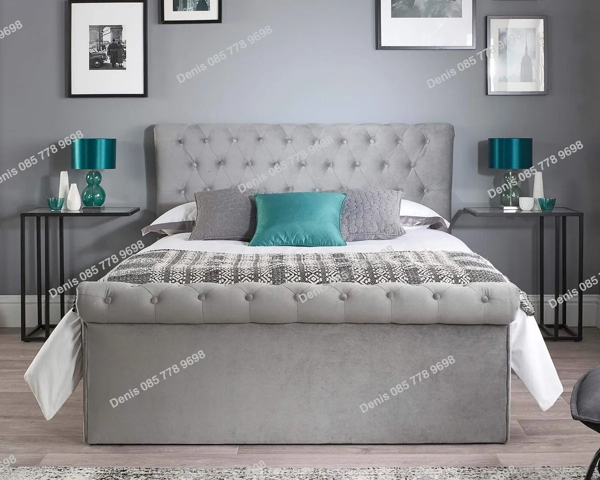 New SuperKing Ottoman Storage Bedframes - Image 4