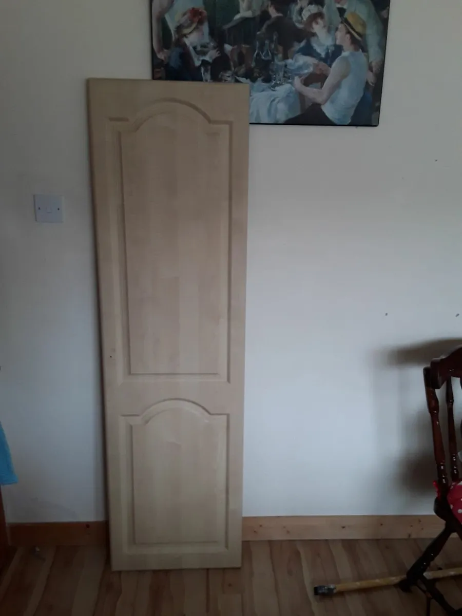 Beach coloured cloakroom doors - Image 1