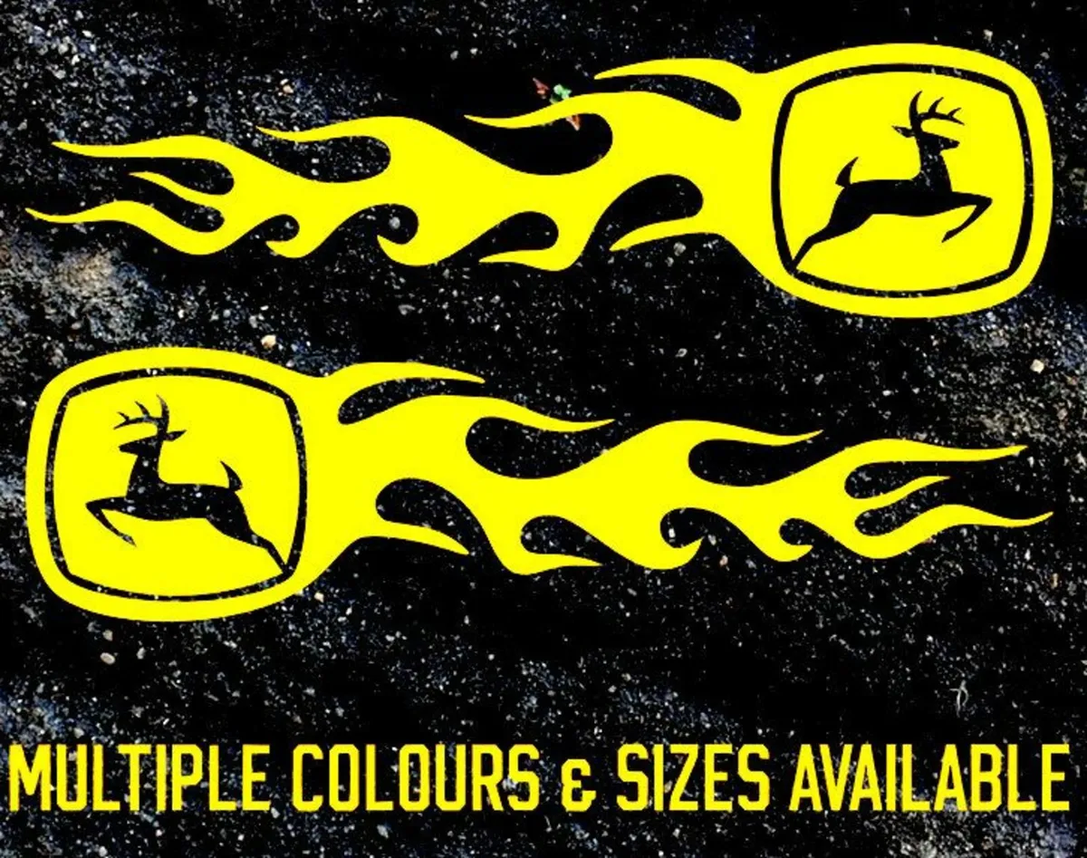 JOHN DEERE Logo Flame Graphic - Image 4
