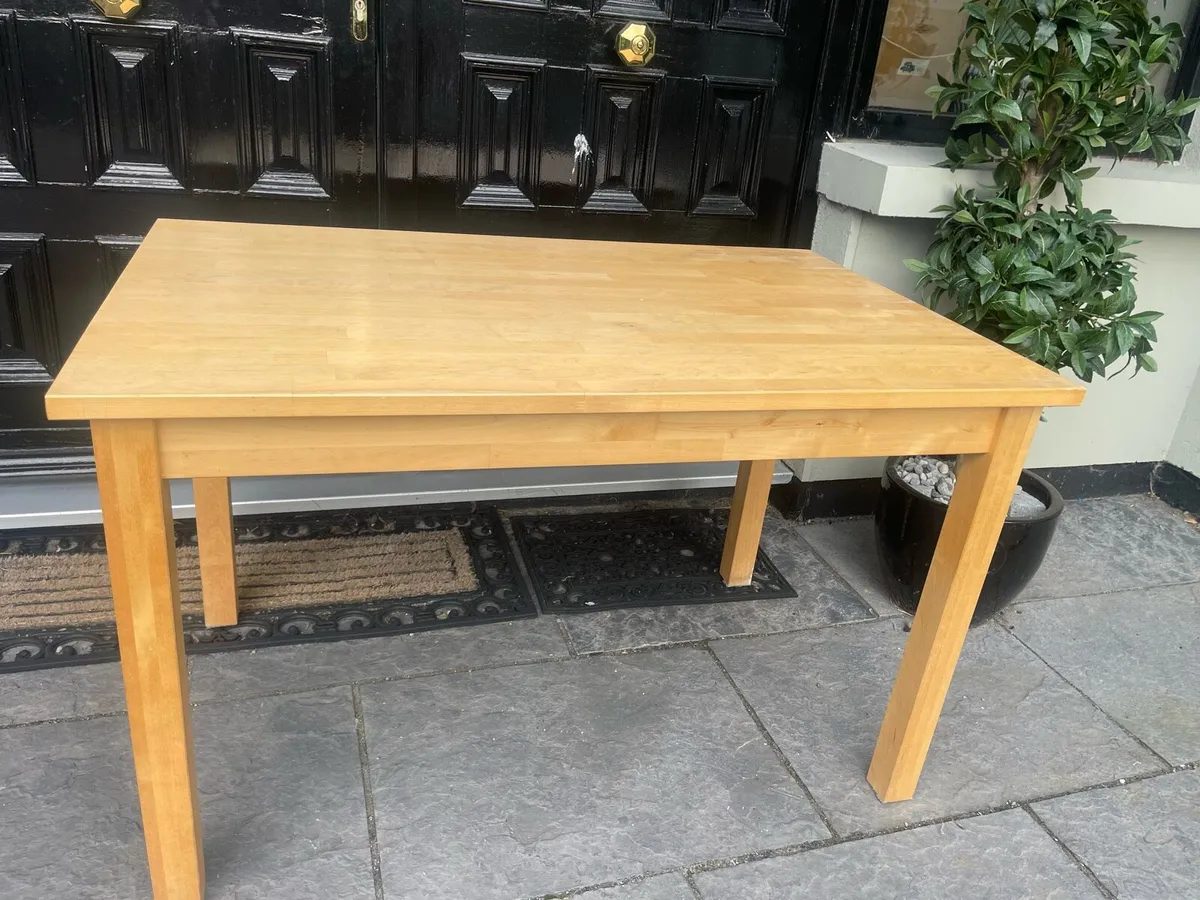 Modern Compact 4 Ft Kitchen Dining Table - Deliver - Image 2