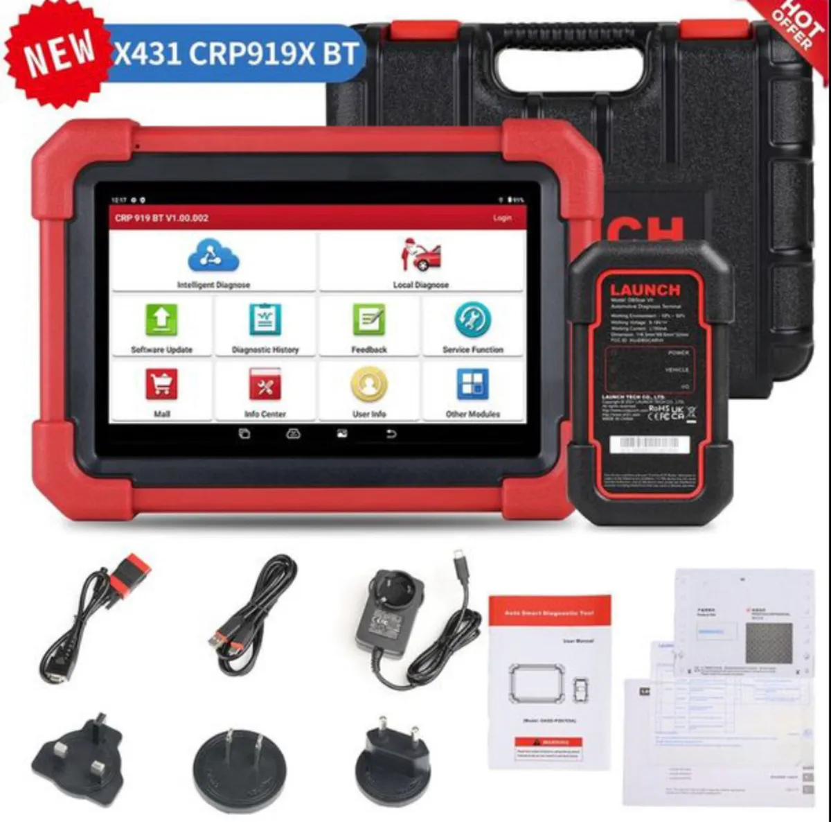 LAUNCH X431 CRP919x BT / bluetooth new - Image 1