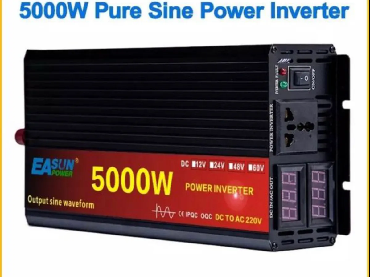 Pure Sine Wave Inverter DC 12v 24v AC 220v 5000w - Image 2