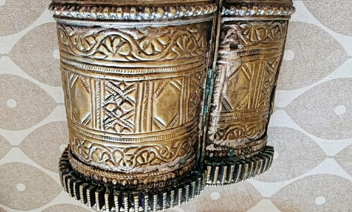 Large Ethnic Tribal armcuff - Image 1