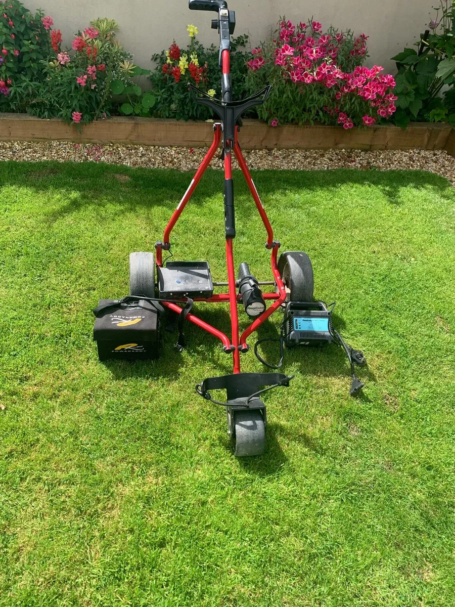 Electric Powakaddy Golf Trolley - Image 1