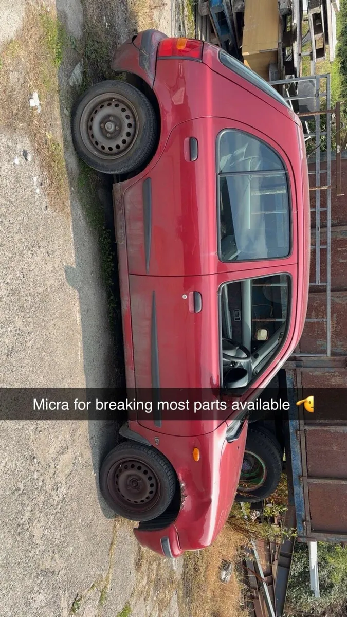 Micra breaking