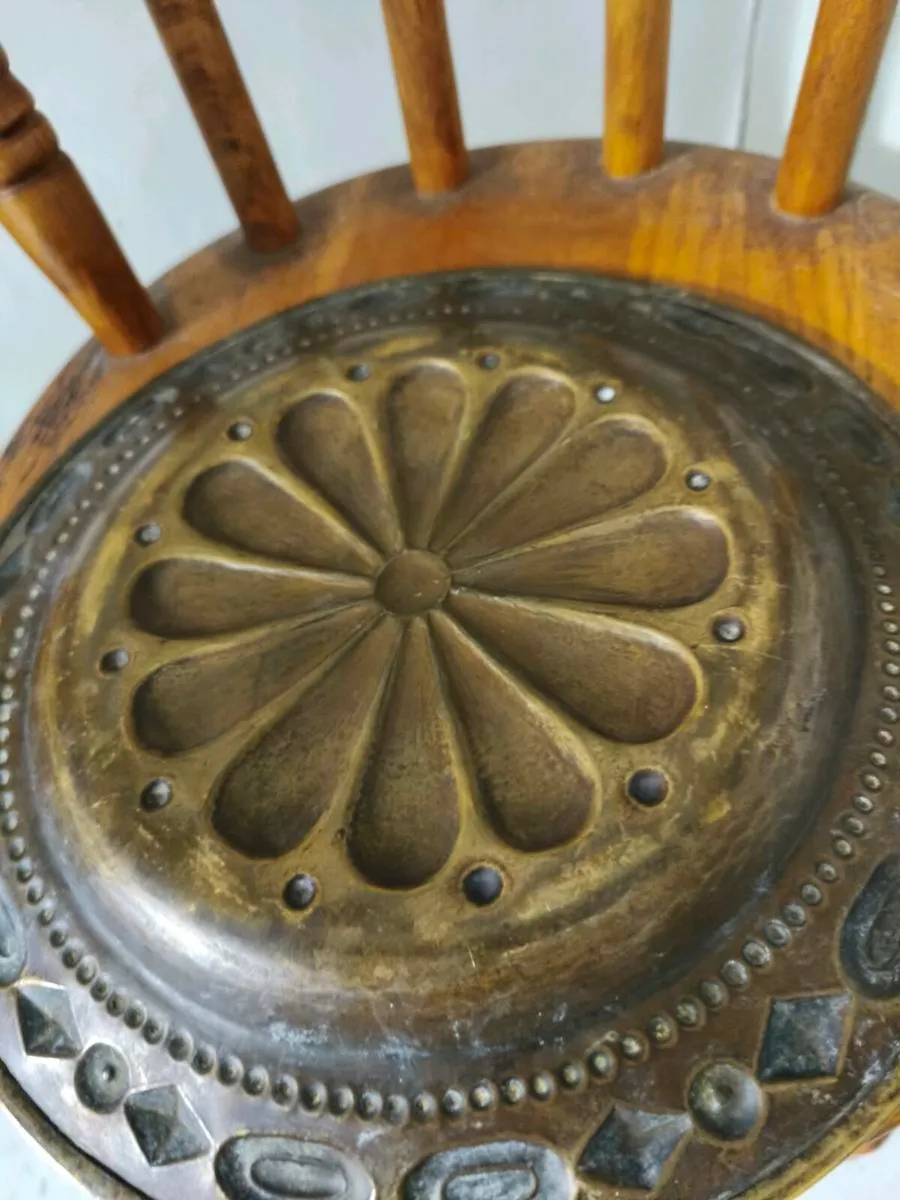 Gold metal decorative plaque/plate - Image 3