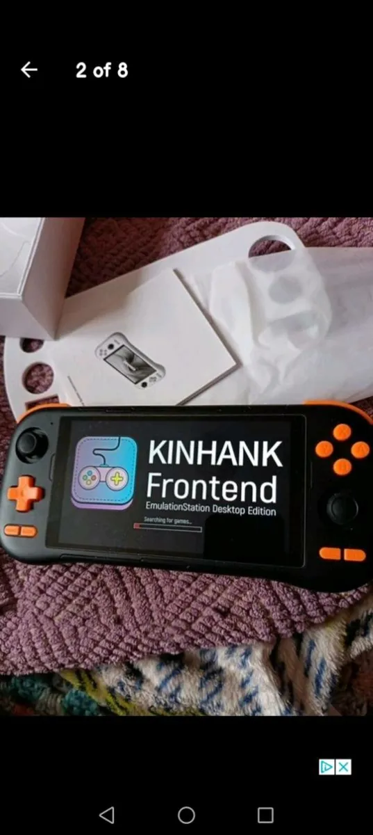 Kinhank K56 retro handheld with games - Image 1