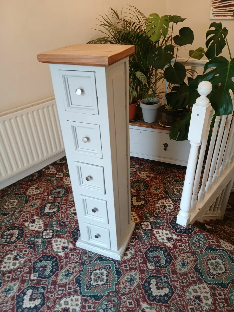 Bathroom or kitchen or lounge solis pine storage - Image 4