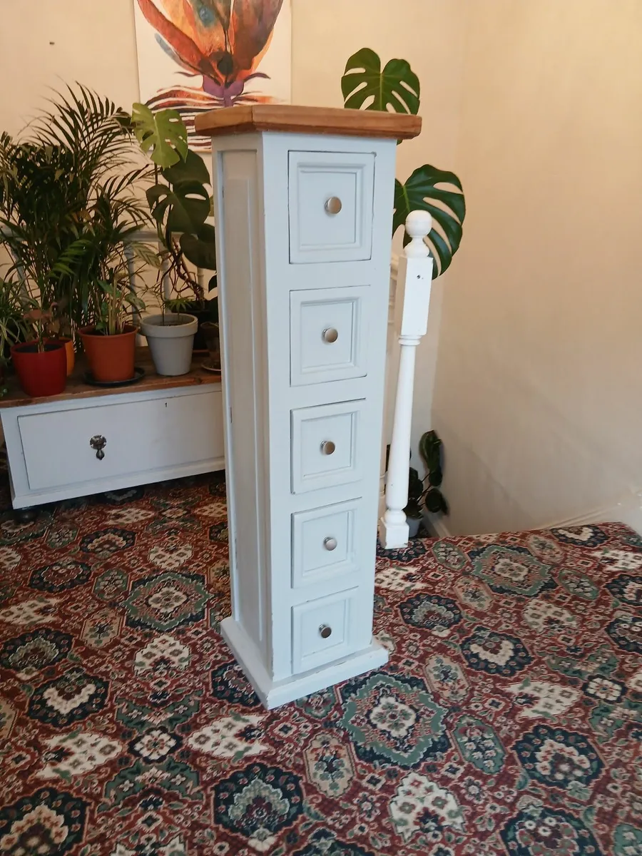Bathroom or kitchen or lounge solis pine storage - Image 1