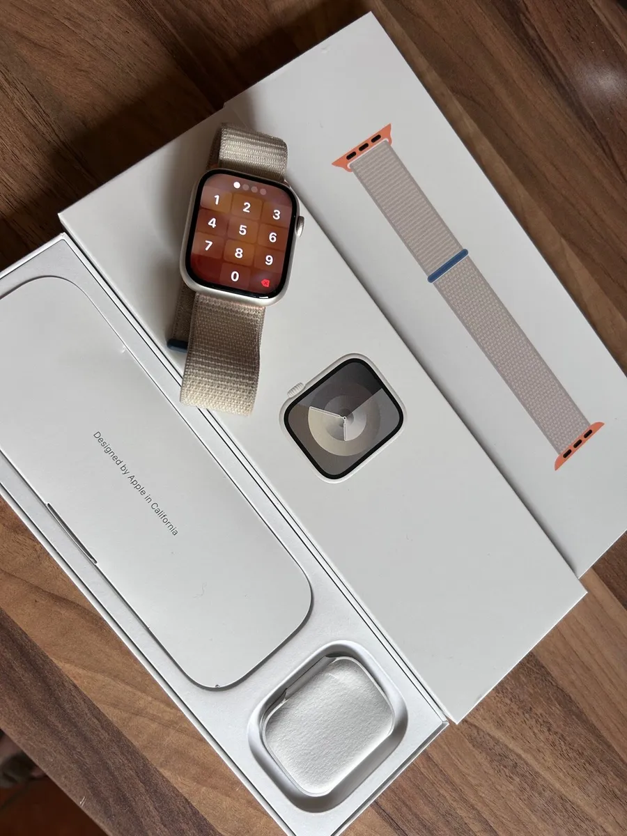 Apple Watch Series 9 45mm starlight - Image 1