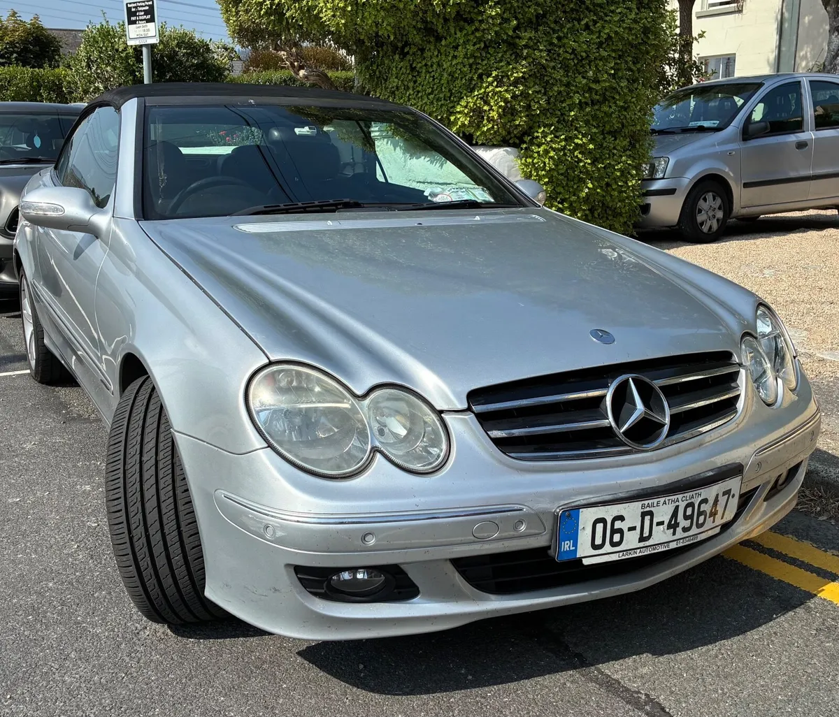 Mercedes-Benz CLK ‘06 automatic convertible 156km - Image 3