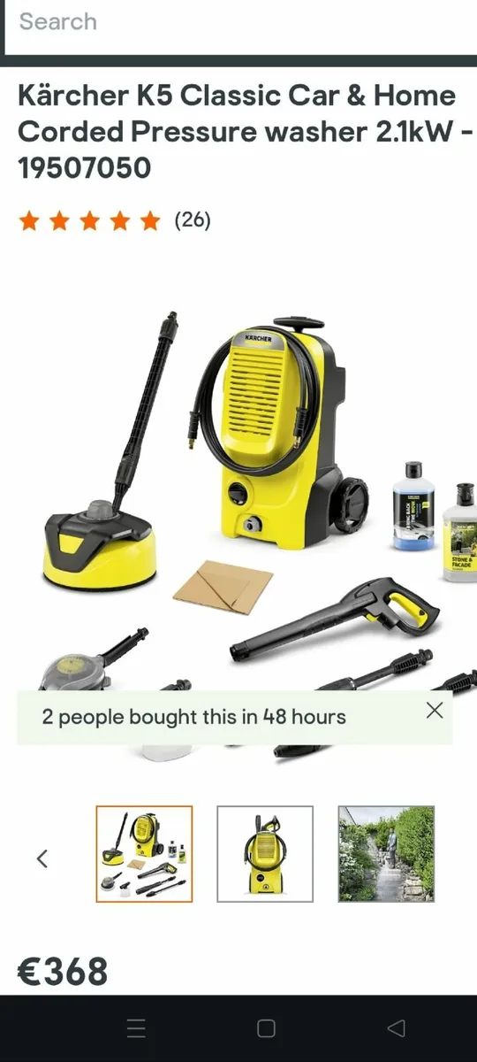 Karcher k5 power washer