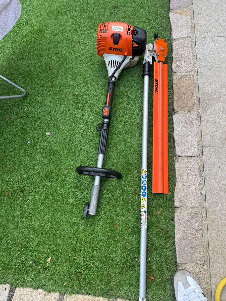 Stihl long hedge trimmer