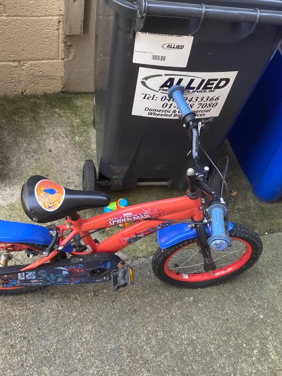 Boys Spider-Man bike for sale - Image 2