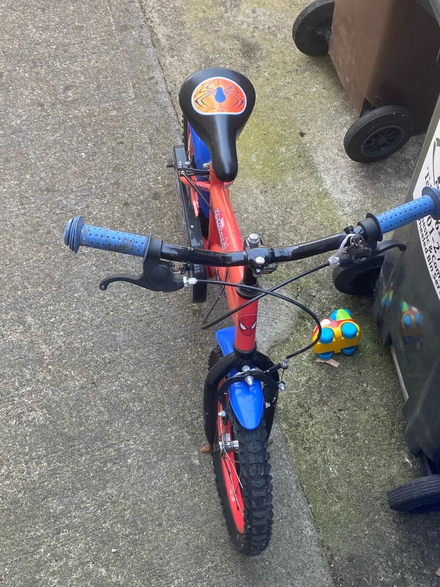 Boys Spider-Man bike for sale - Image 3