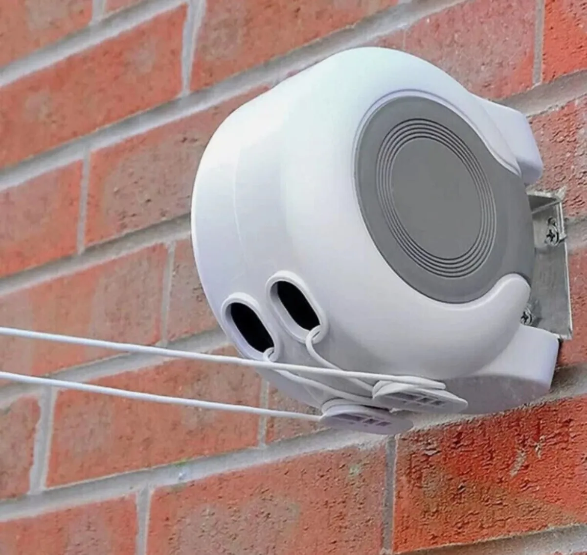 30m Retractable Clothes Reel Double Washing Line - Image 2