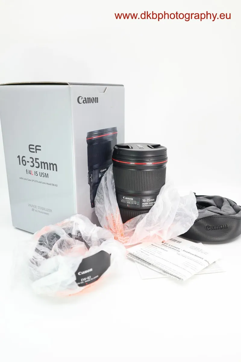 CANON EF 16-35mm F4L IS USM LENS #0371 - Image 1