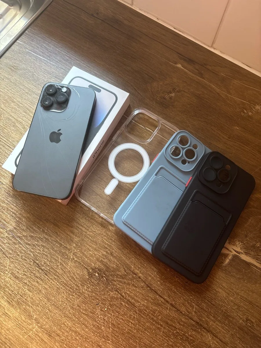 iPhone 14 Pro Max sim free 128GB with box access - Image 1