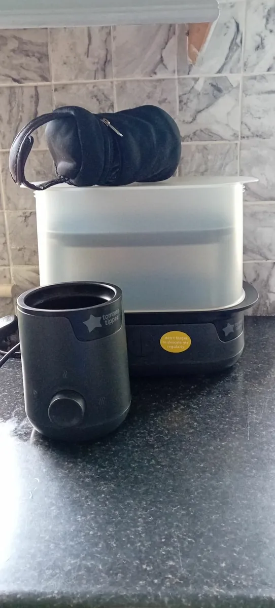 Tommee Tippee Steriliser and Bottle Warmer with Tr