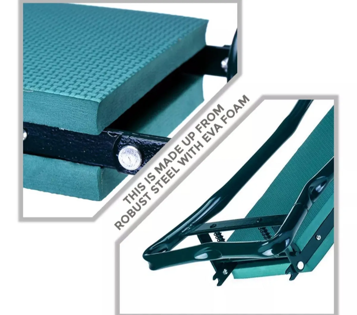 Garden Kneeler Folding Stool with Tool Bag NEW - Image 4