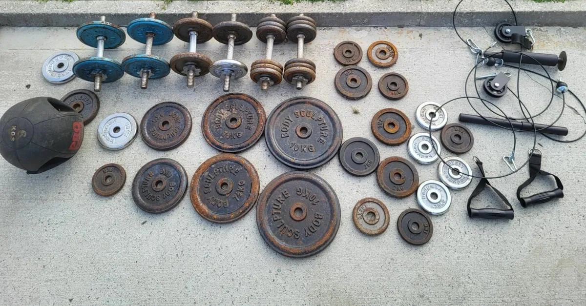 Dumbbells and sertt pully system - Image 1