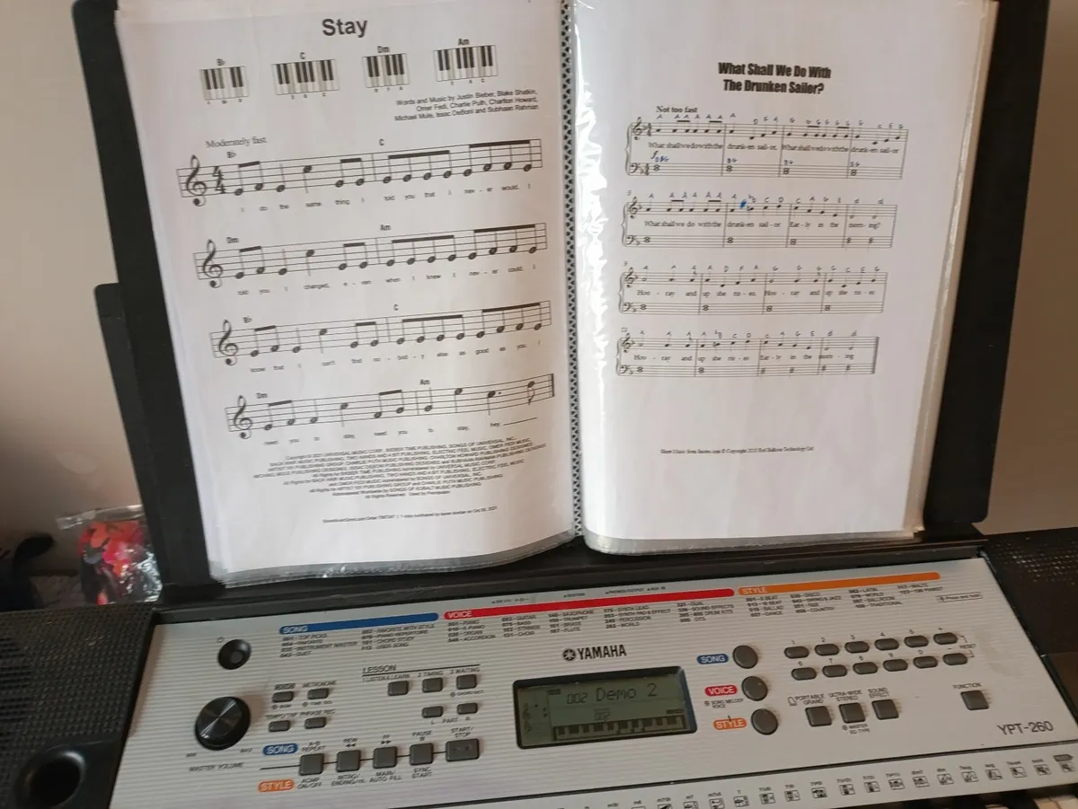 Yamaha  YPT-260 - Image 2