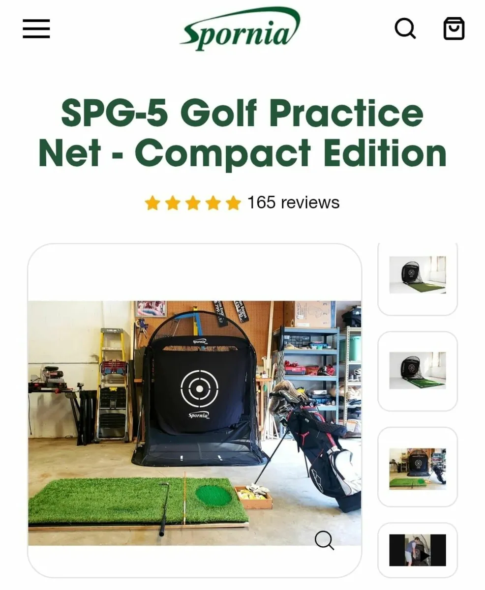 Golf practice net - Image 1