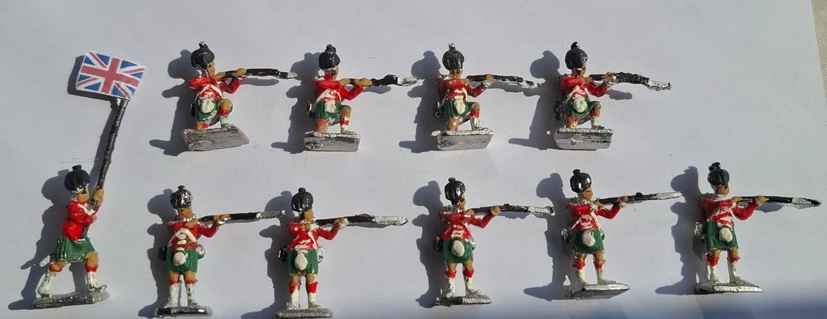 British Highlander Napoleonic era model  soldiers - Image 2