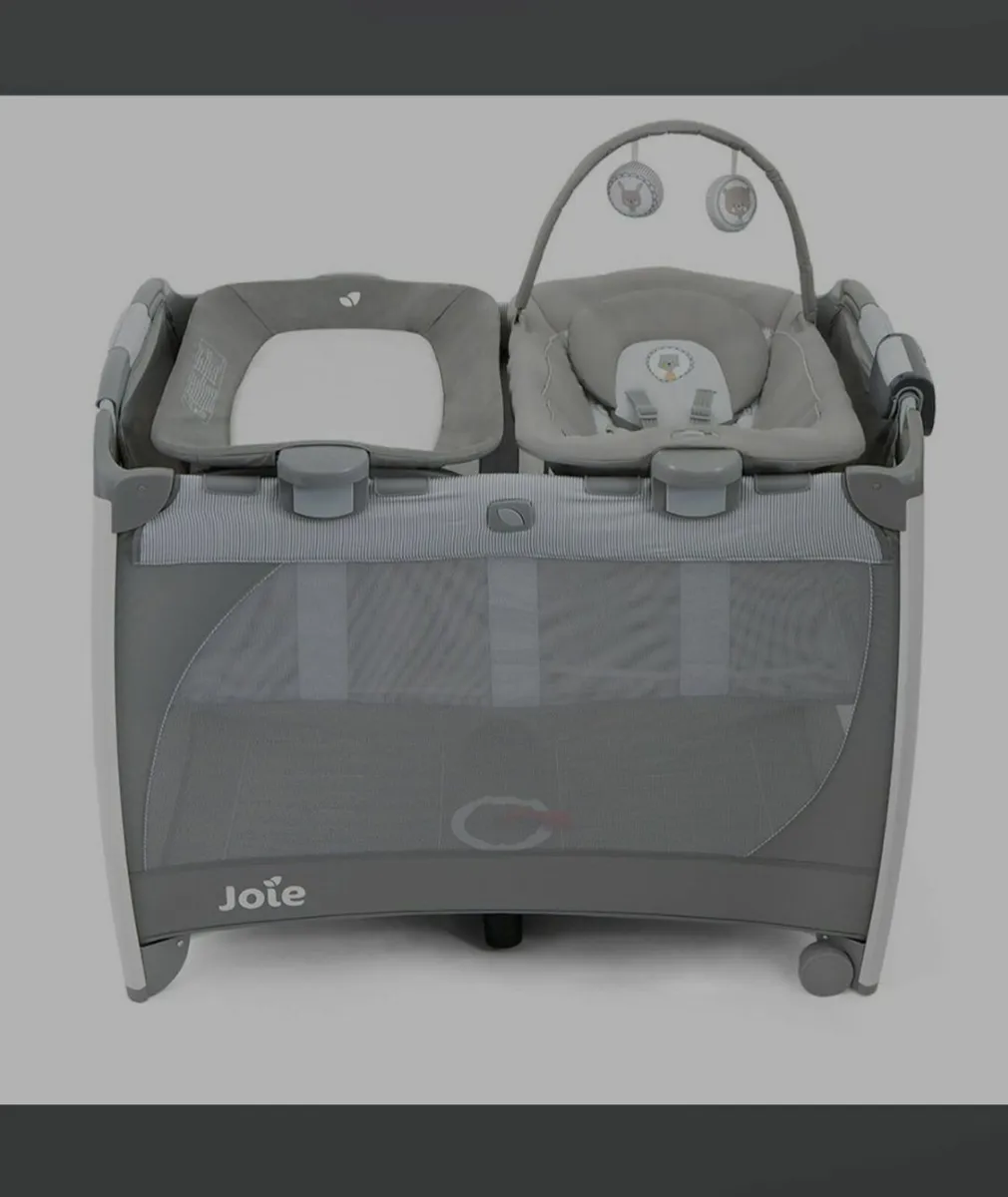 Joie Excursion Change & Bounce Travel Cot