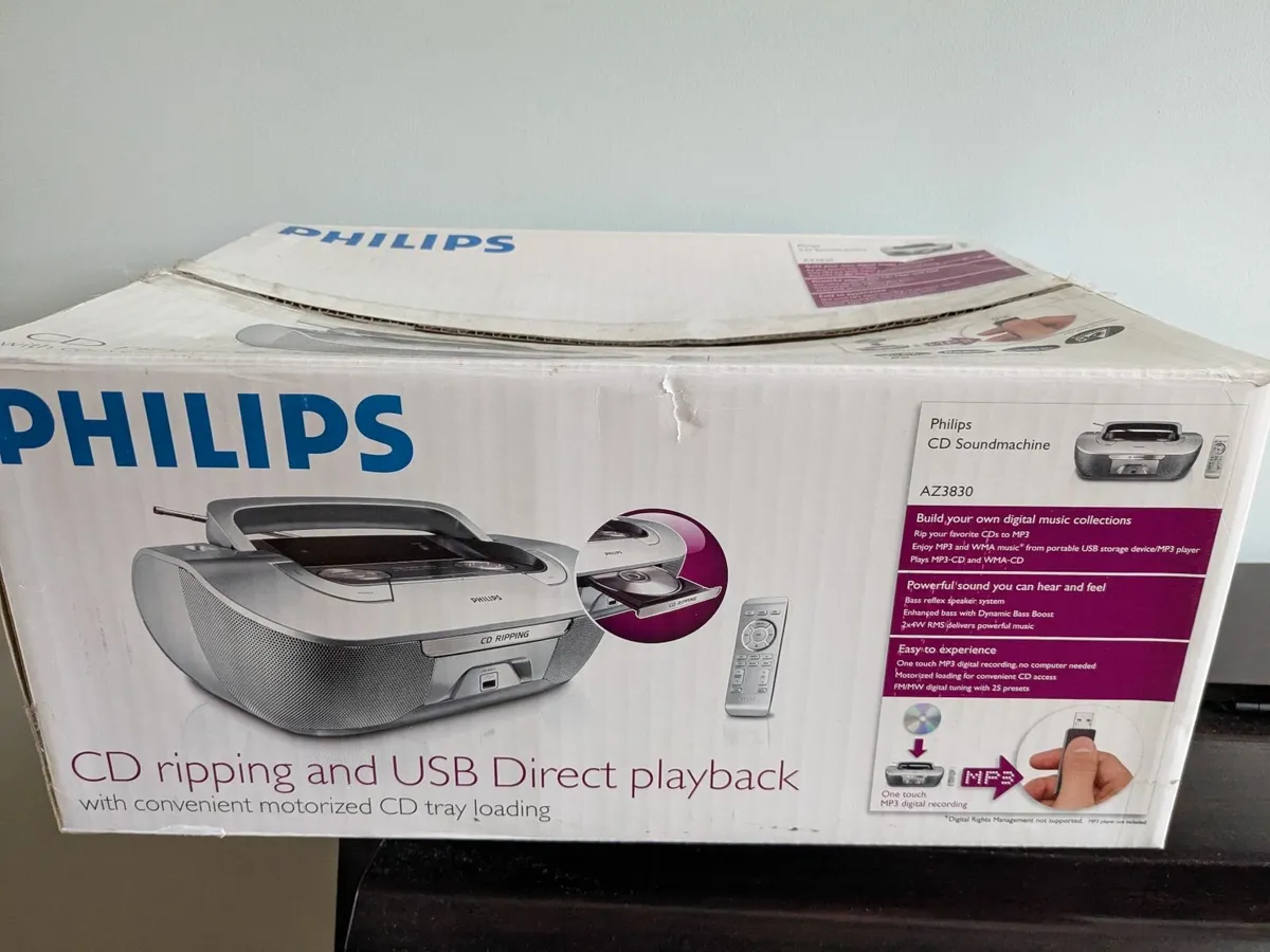 Vintage Philips Radio CD USB - Image 4
