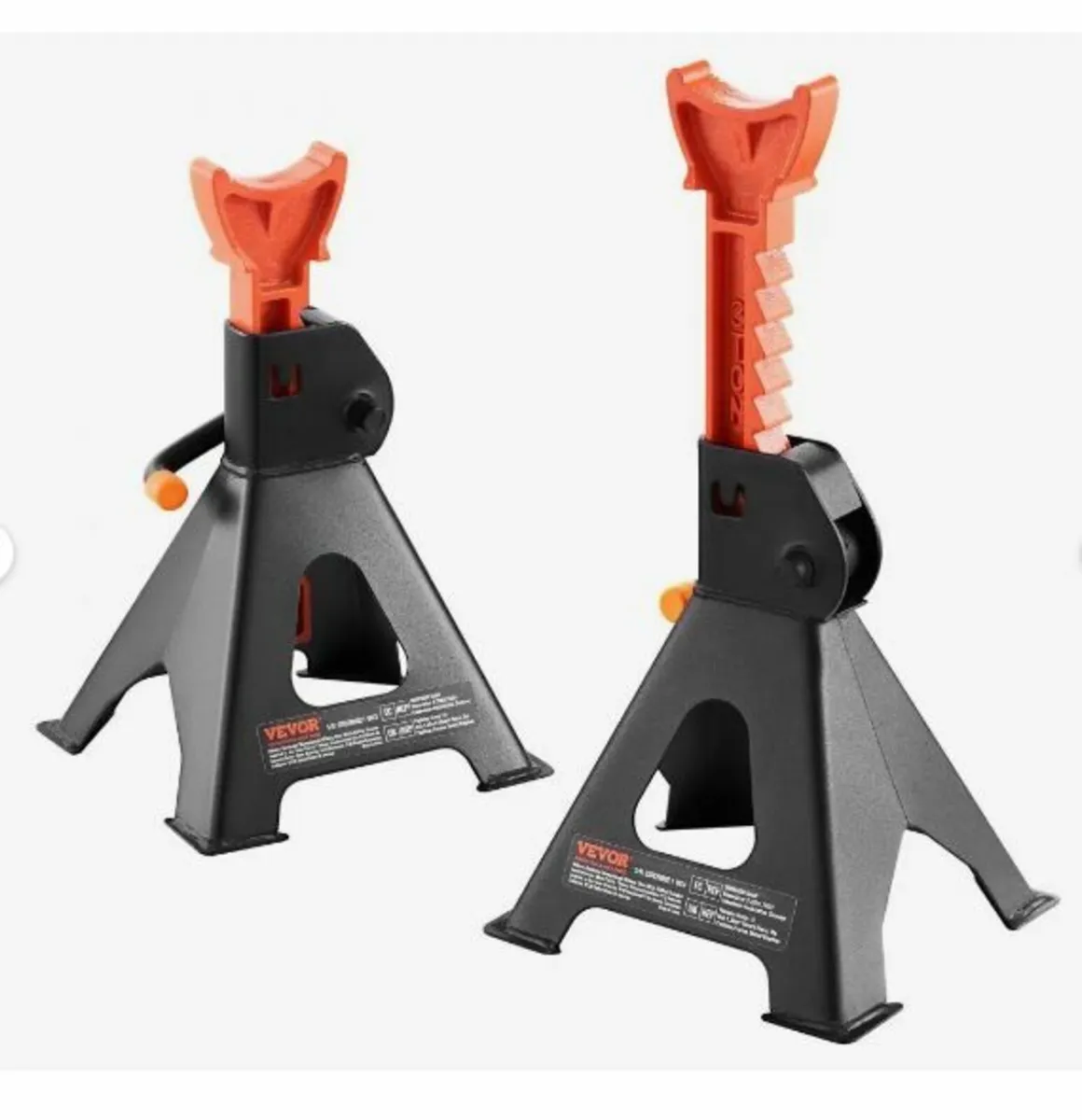 Jack Stands, 3 Ton (6,000 lbs) Capacity - Image 1