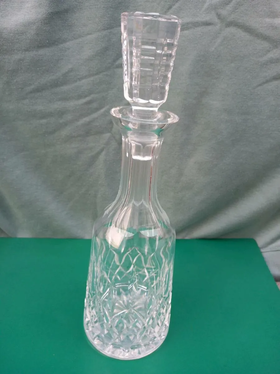 Vintage 1970s Waterford Crystal Lismore Decanter - Image 1