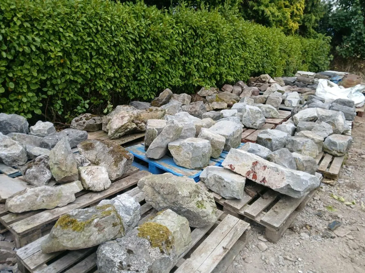 Limestone ideal for garden walls rockerys etc - Image 2