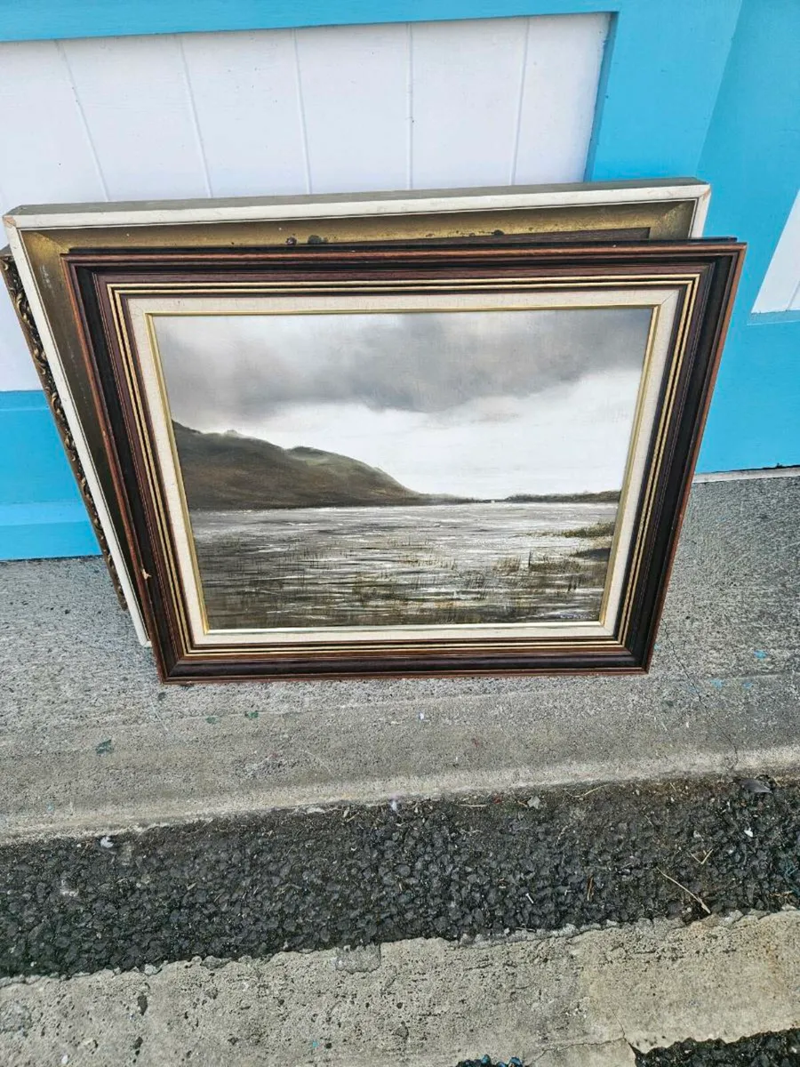 Picture Oil on Canvas Darren McKenna Diwis Island - Image 1