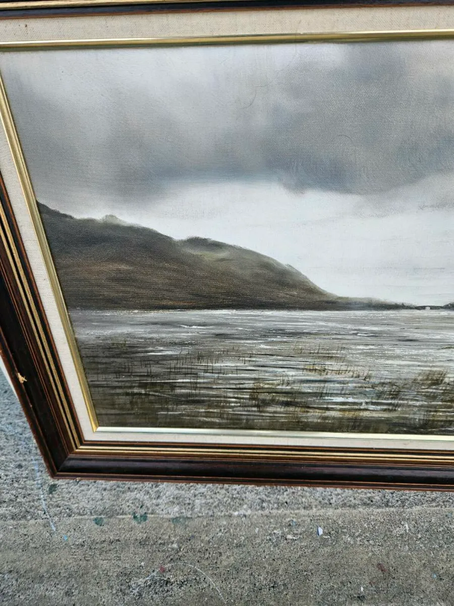 Picture Oil on Canvas Darren McKenna Diwis Island - Image 2