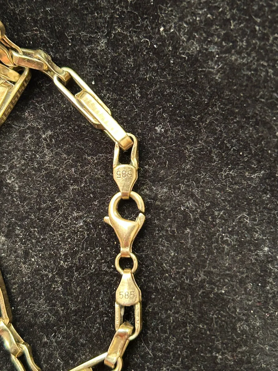 14kt  gold bracelet - Image 3