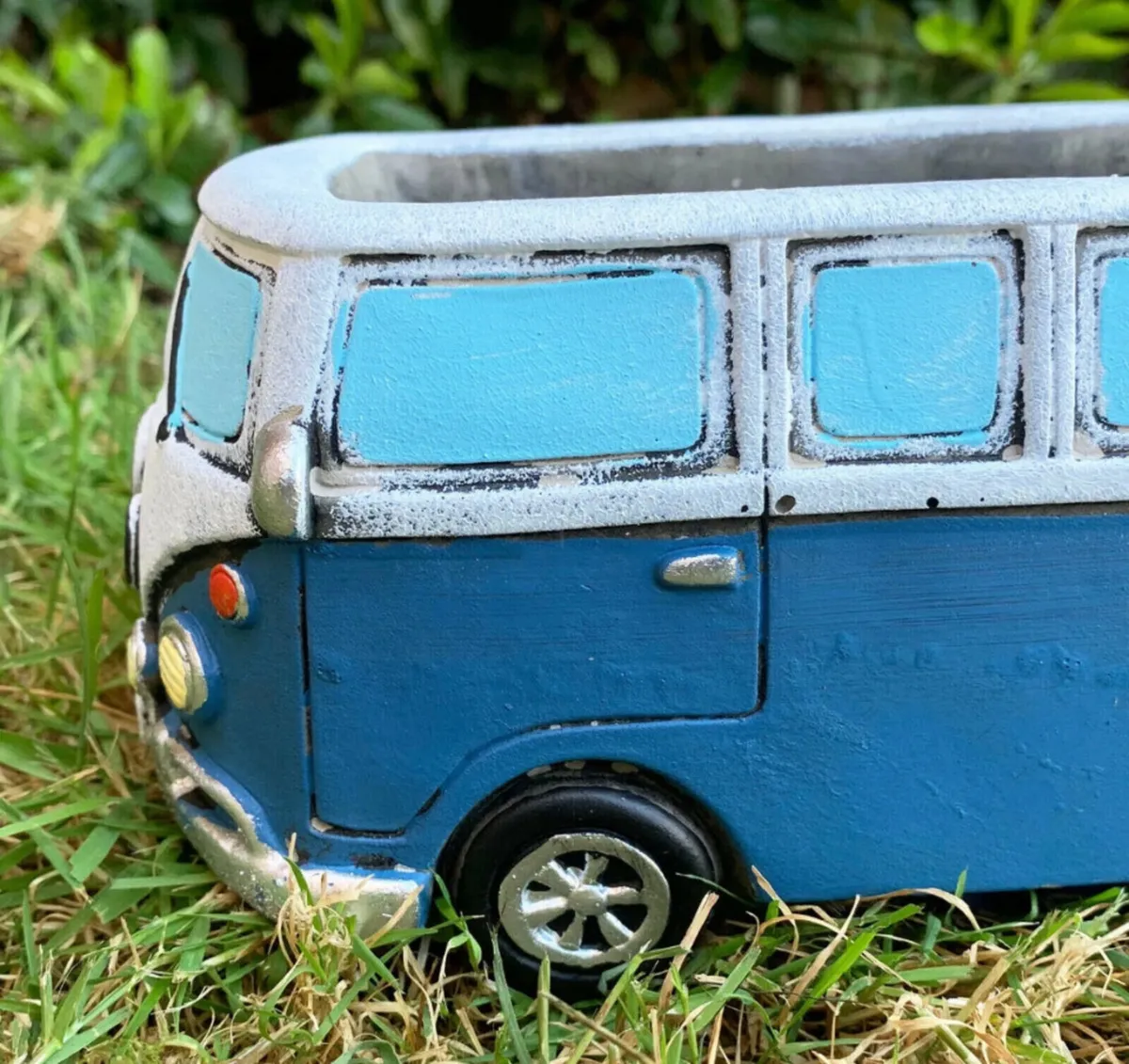 NEW Campervan Planter Plant Flower Seed Herb Pot - Image 4