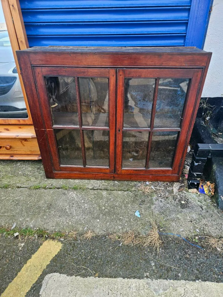 Vintage Antique Kitchen Cabinet - Image 2