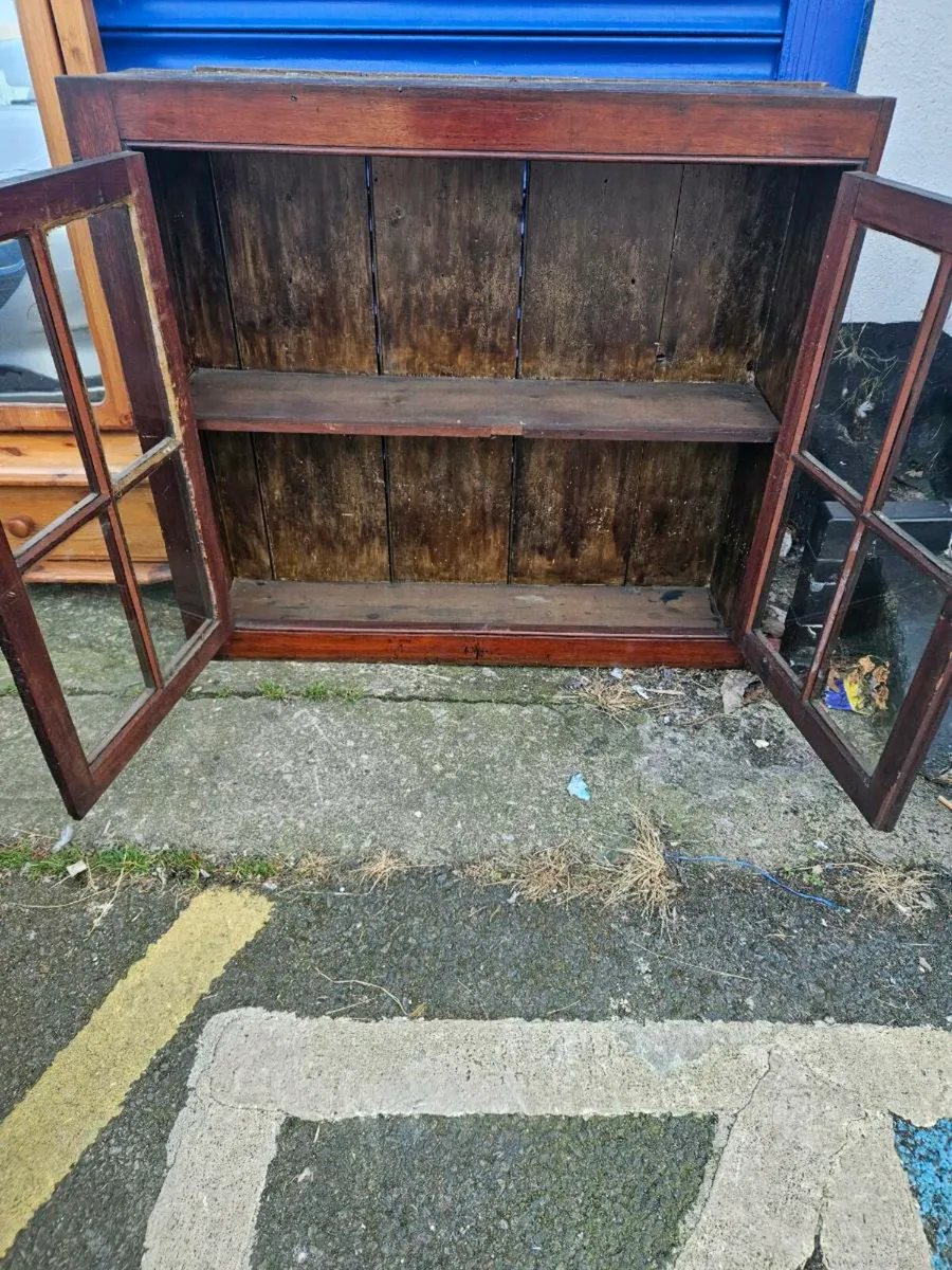 Vintage Antique Kitchen Cabinet - Image 3
