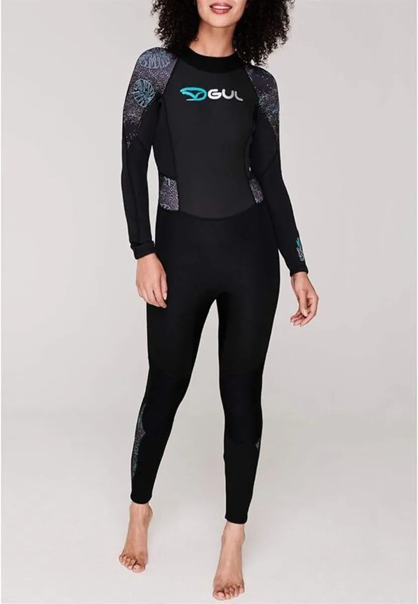Brand New Gul Contour Full Length 3.2mm Wetsuit Ladies UK 8 - Image 1