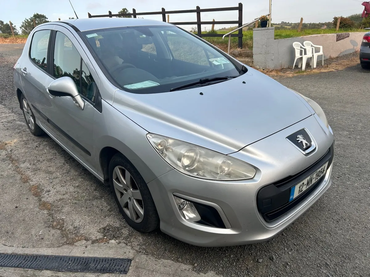 2012 Peugeot 308 1.6 hdi nct Jan 2026 taxed - Image 1