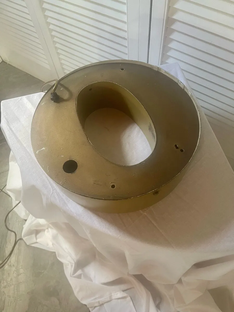 Mid century O letter lamp - Image 4