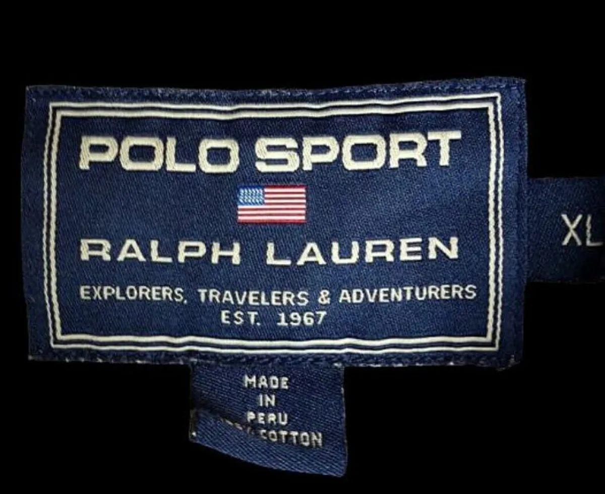 Authentic Vintage Polo Sport Ralph Lauren S/Shirt - Image 4