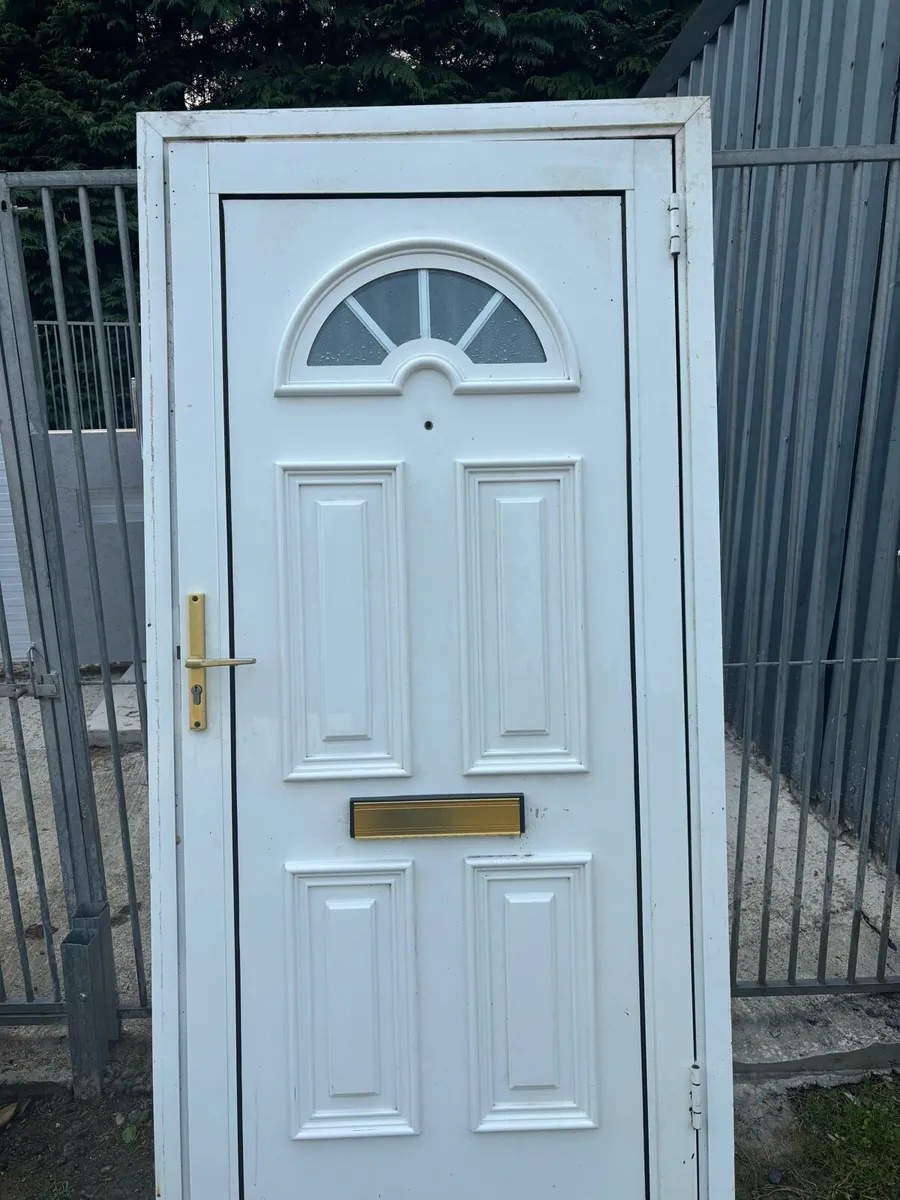 PVC door. White - Image 2