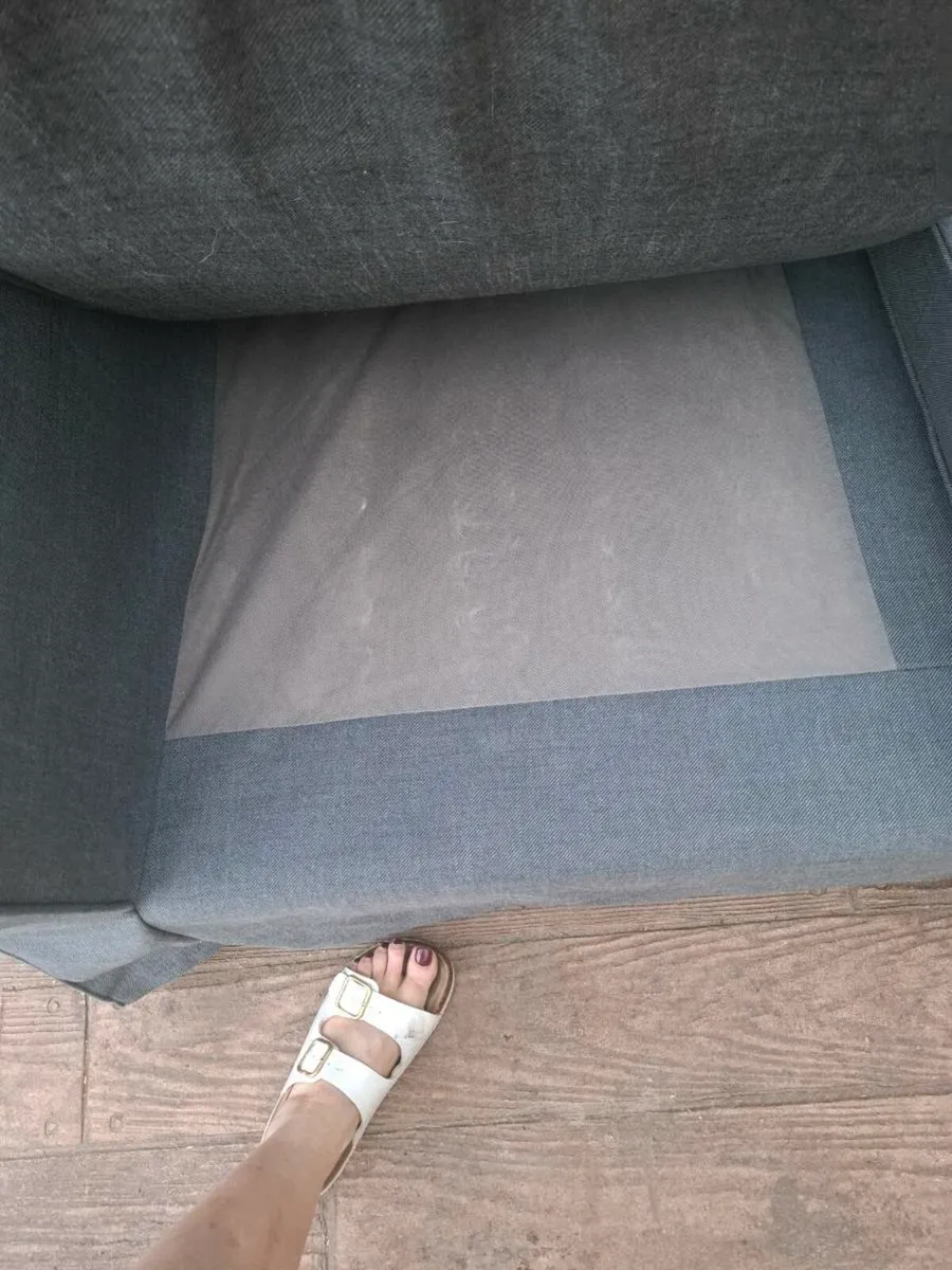 Ikea Ektorp 3 seater Sofa in Denim Grey - Image 4
