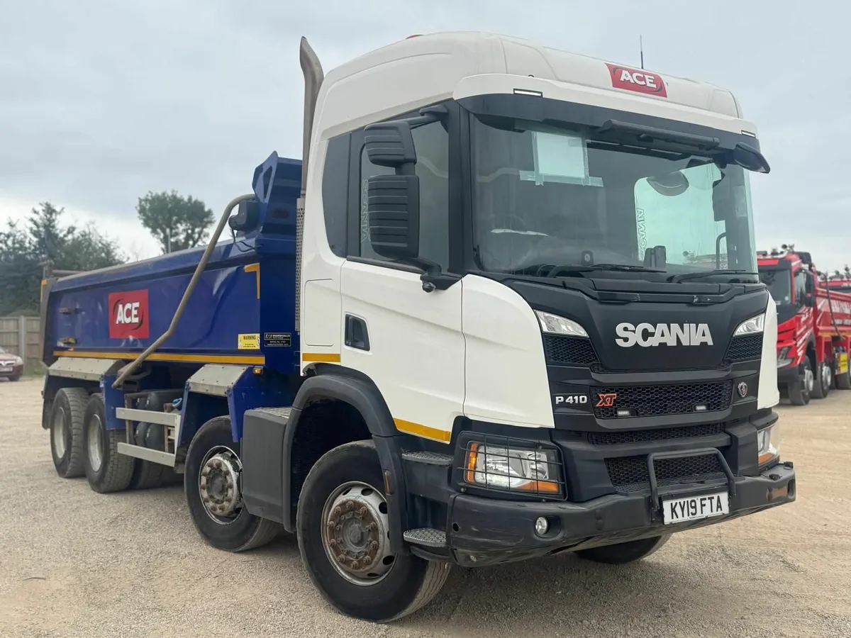 SCANIA P410 XT TIPPER - Image 1
